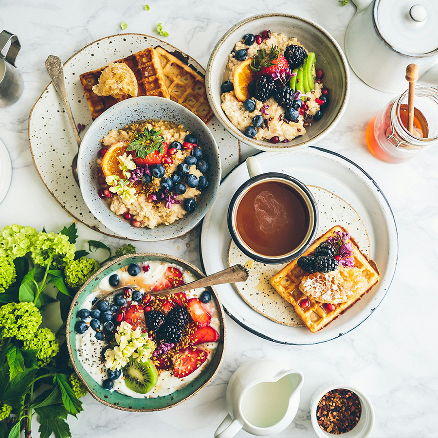 Tendances & inspirations : Image avec des repas avec des couleurs colorées et inattendues.